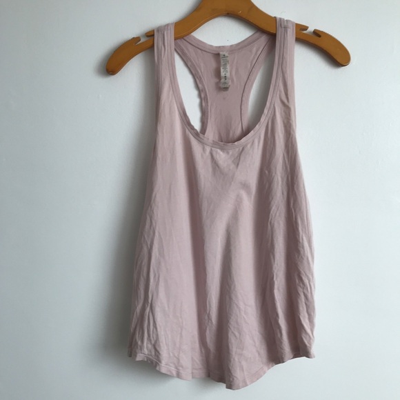 lululemon athletica Tops - Lululemon Love Tank Top Pink Scooped Neck Racerback Womens 4
